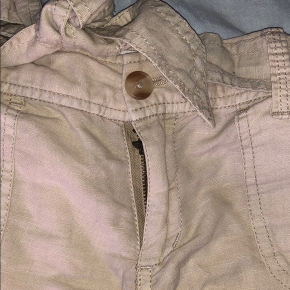 AEROPOSTALE SAND COLORED SHORT SHORTS - Picture 2 of 6